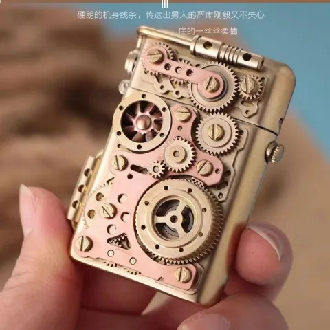 Steampunk Timeline 581 бензиновая зажигалка Steampunk Timeline 581 бензиновая зажигалка