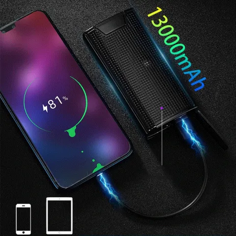 Haozhe HZ-300 сенсорная USB зажигалка + Power Bank + Bluephone (колонка) 3 в 1