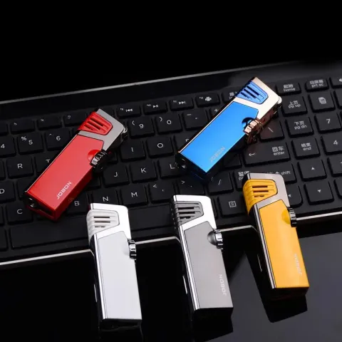 Jobon ZB-190DHJ кремниевая турбо зажигалка