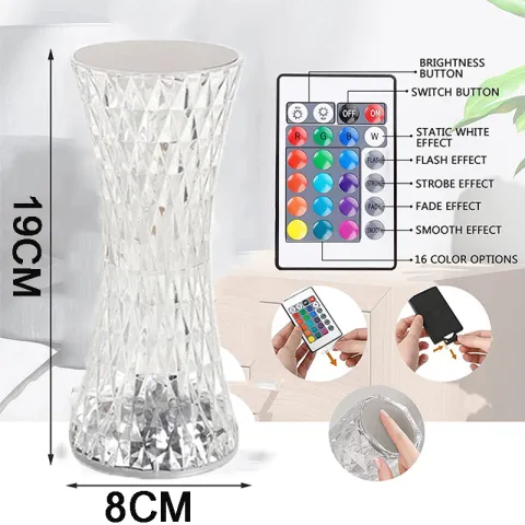 Rose Diamond Table Lamp 01 ночник Rose Diamond Table Lamp 01 ночник