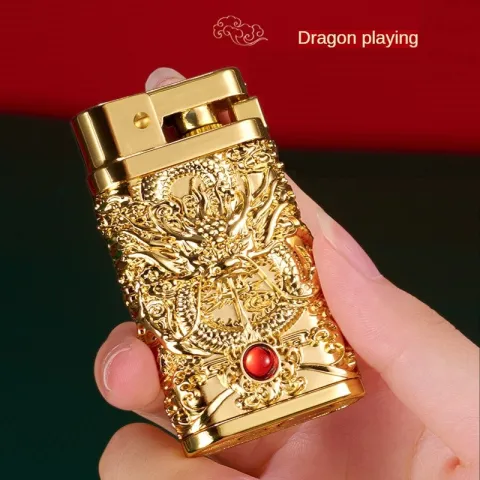 Yubang "Dragon Playing" бензиновая зажигалка Yubang "Dragon Playing" бензиновая зажигалка
