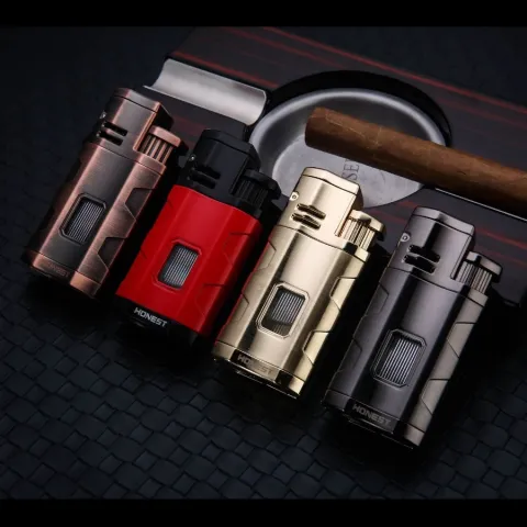 Honest BCZ758-1 турбо зажигалка для сигар Honest BCZ758-1 турбо зажигалка для сигар