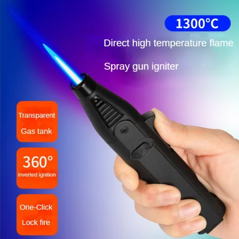 Ignition Gun HL01B турбо зажигалка - горелка заправляемая Ignition Gun HL01B турбо зажигалка - горелка заправляемая