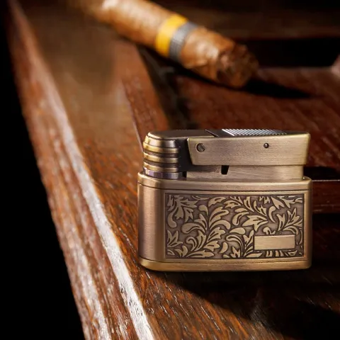 Jobon ZB-658A Copper Pattern бензиновая зажигалка