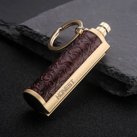 Honest BCZ227 бензиновая зажигалка - спичка с кольцом для ключей Honest BCZ227 бензиновая зажигалка - спичка с кольцом для ключей