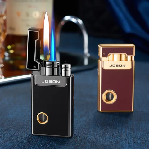 Jobon ZB-510 газовая зажигалка 2 пламени Jobon ZB-510 газовая зажигалка 2 пламени