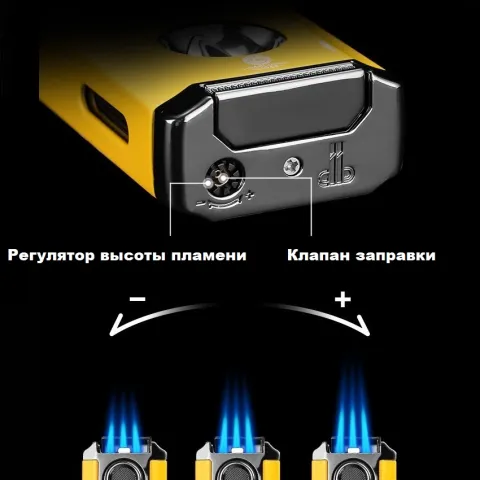 Cigarloong CB-24FT2 турбо зажигалка Cigarloong CB-24FT2 турбо зажигалка