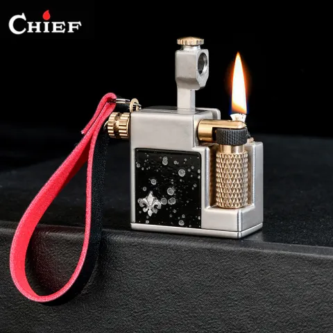 Chief CF715 бензиновая мини зажигалка Chief CF715 бензиновая мини зажигалка