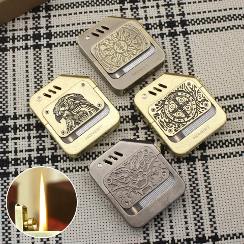 Honest BCZ872-1 бензиновая зажигалка Honest BCZ872-1 бензиновая зажигалка