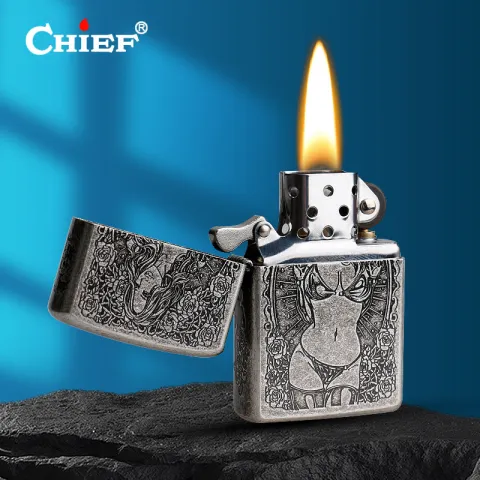 Chief CF1051YT бензиновая зажигалка Chief CF1051YT бензиновая зажигалка