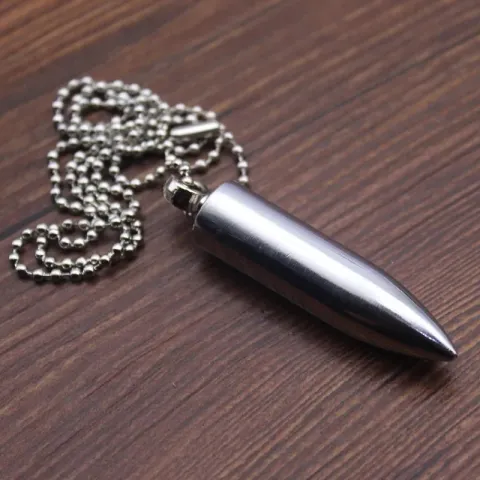 Dolphin HY668 "Пуля" бензиновая зажигалка - спичка на цепочке