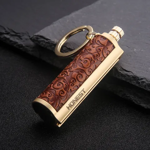 Honest BCZ227 бензиновая зажигалка - спичка с кольцом для ключей Honest BCZ227 бензиновая зажигалка - спичка с кольцом для ключей