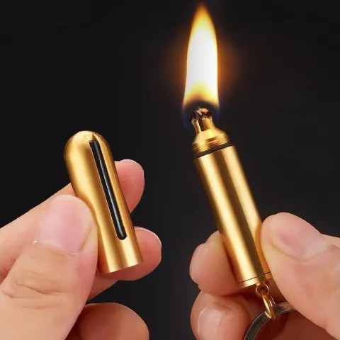 Rowenta R04 бензиновая зажигалка - спичка с кольцом для ключей
