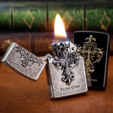 Zorro Z9838 Angel Cross бензиновая зажигалка Zorro Z9838 Angel Cross бензиновая зажигалка