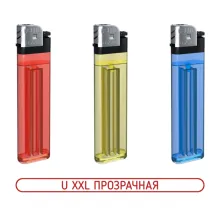 U XXL большая кремниевая зажигалка 