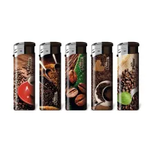 Pride Coffee (aroma) E-100 пьезо зажигалка заправляемая