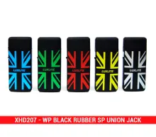 XHD 207 Black Rubber SP Union Jack турбо зажигалка