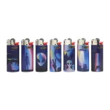 Bic J25 mini Alien кремниевая зажигалка
