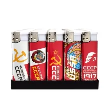 City-L CL-03 (26) "СССР" одноразовая пьезо зажигалка