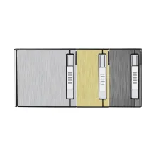 Travelers HL46-44 портсигар - автомат с встроенной турбо зажигалкой