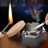 QD626 настольная бензиновая зажигалка - пепельница