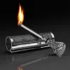 Honest BCZ227 Design бензиновая зажигалка - спичка с кольцом для ключей