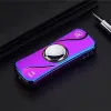 Aomai 900 USB зажигалка - спиннер 2 в 1 с подсветкой 