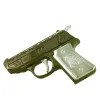 H-0089 турбо зажигалка - пистолет с лазерной указкой