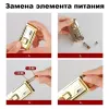 Induction CL-2421 газовая электро зажигалка 2 пламени