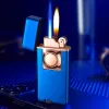 TH835 кремниевая турбо зажигалка 2 огня