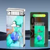 WB897 кремниевая турбо зажигалка 2 пламени