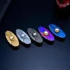 Aomai 950 двойная USB зажигалка - спиннер 2 в 1 с подсветкой