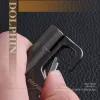 Dolphin HY651 бензиновая зажигалка с карабином и кольцом для ключей