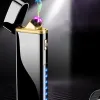 Aomai 2350 электроимпульсная USB зажигалка с фонариком